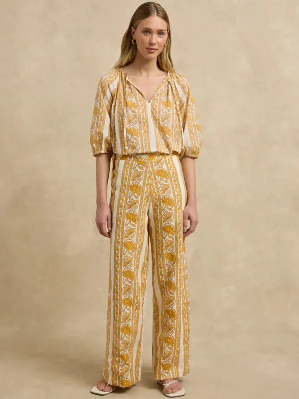 Roshi Pant in Lotus Honey made by Beau & Ro