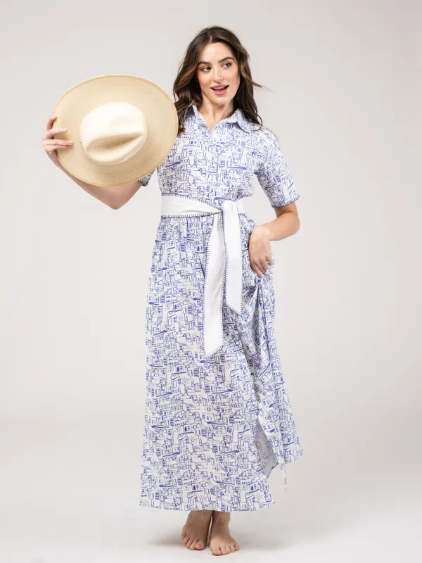 The Elle Maxi Dress | Santorini made by Beau & Ro