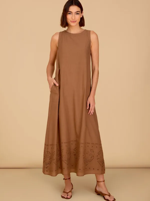 Dani Dress in Shell made by Olivia by Livro