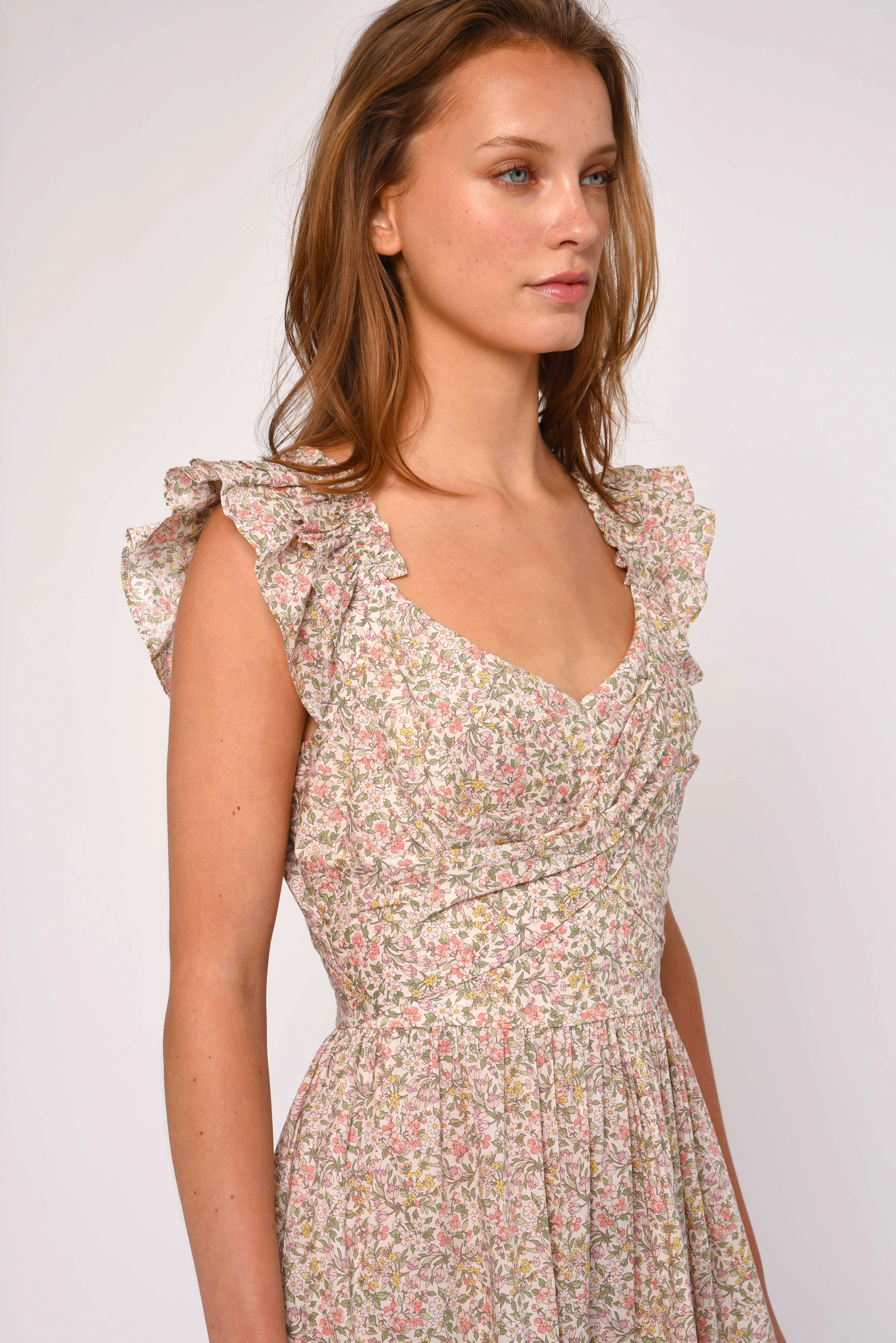 Mari Maxi Dress in Nazanin Liberty Print sold by Beau & Ro product image thumbnail 2