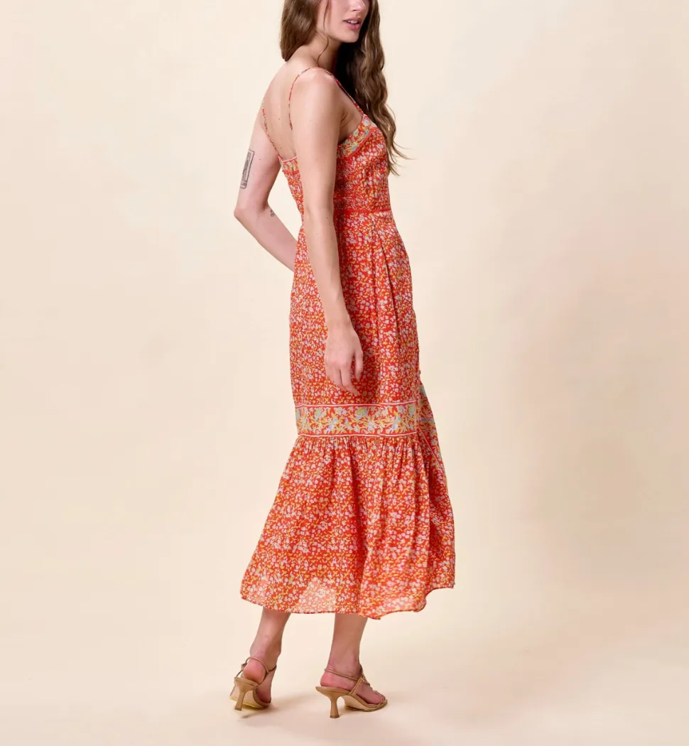 Miralani Midi Dress in Solara Print sold by Beau & Ro product image thumbnail 3