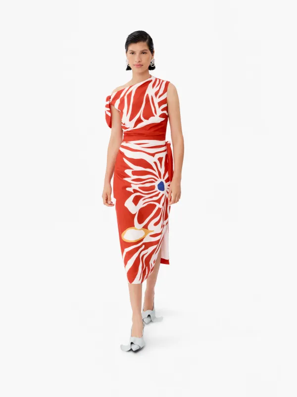 Cleo Dress in Miraflores made by Beau & Ro