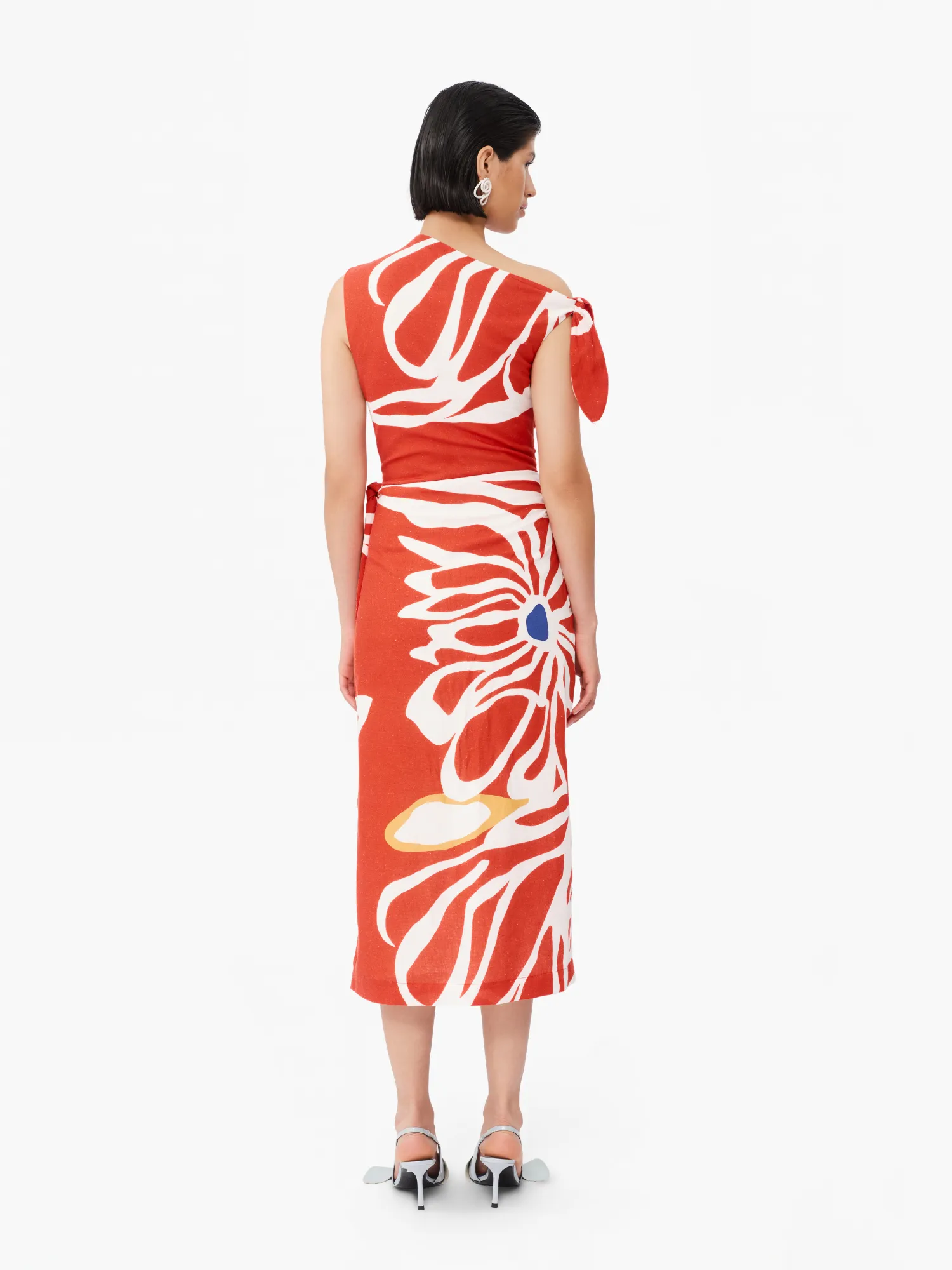Cleo Dress in Miraflores sold by Beau & Ro product image thumbnail 3