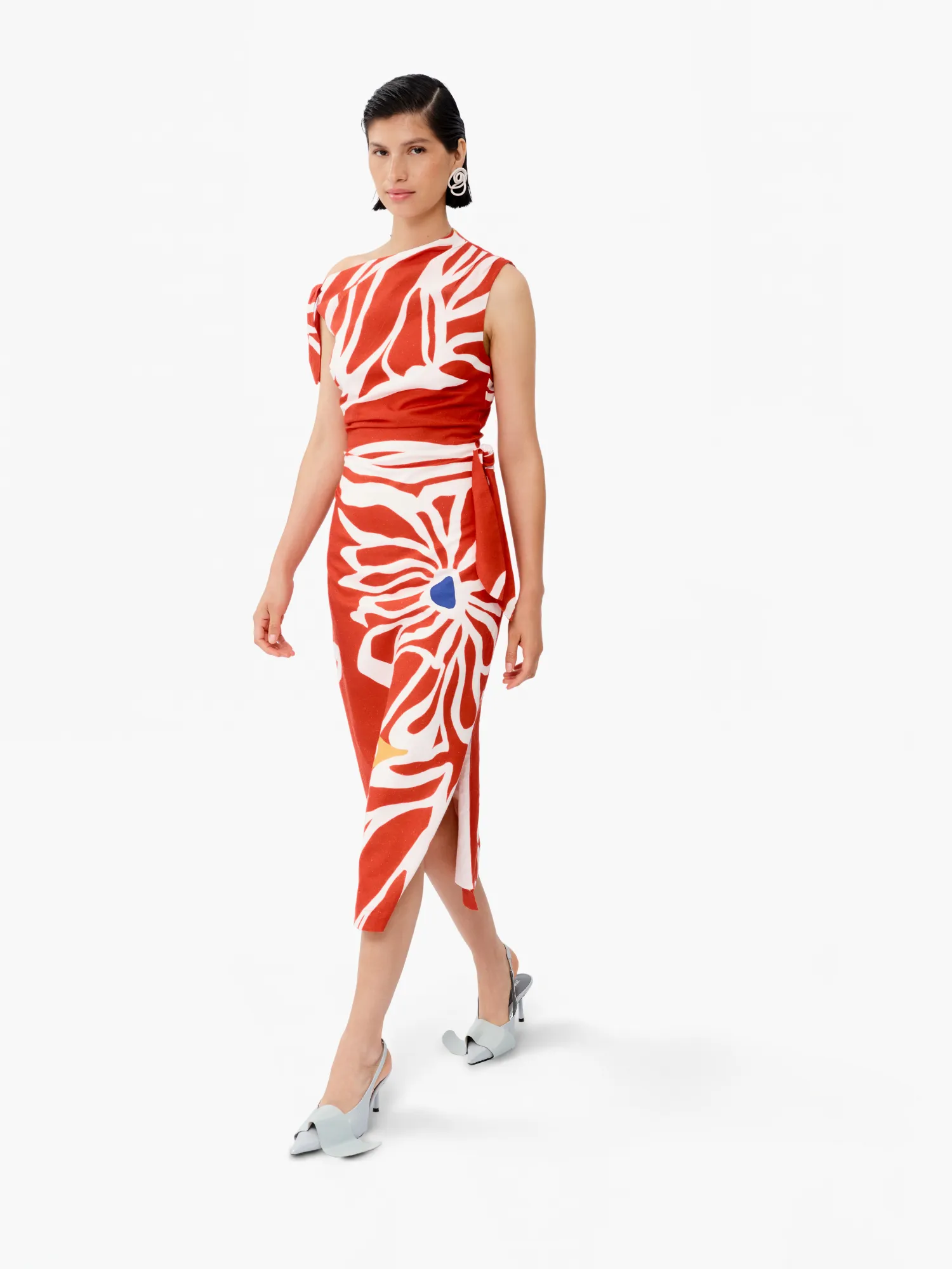 Cleo Dress in Miraflores sold by Beau & Ro product image thumbnail 2