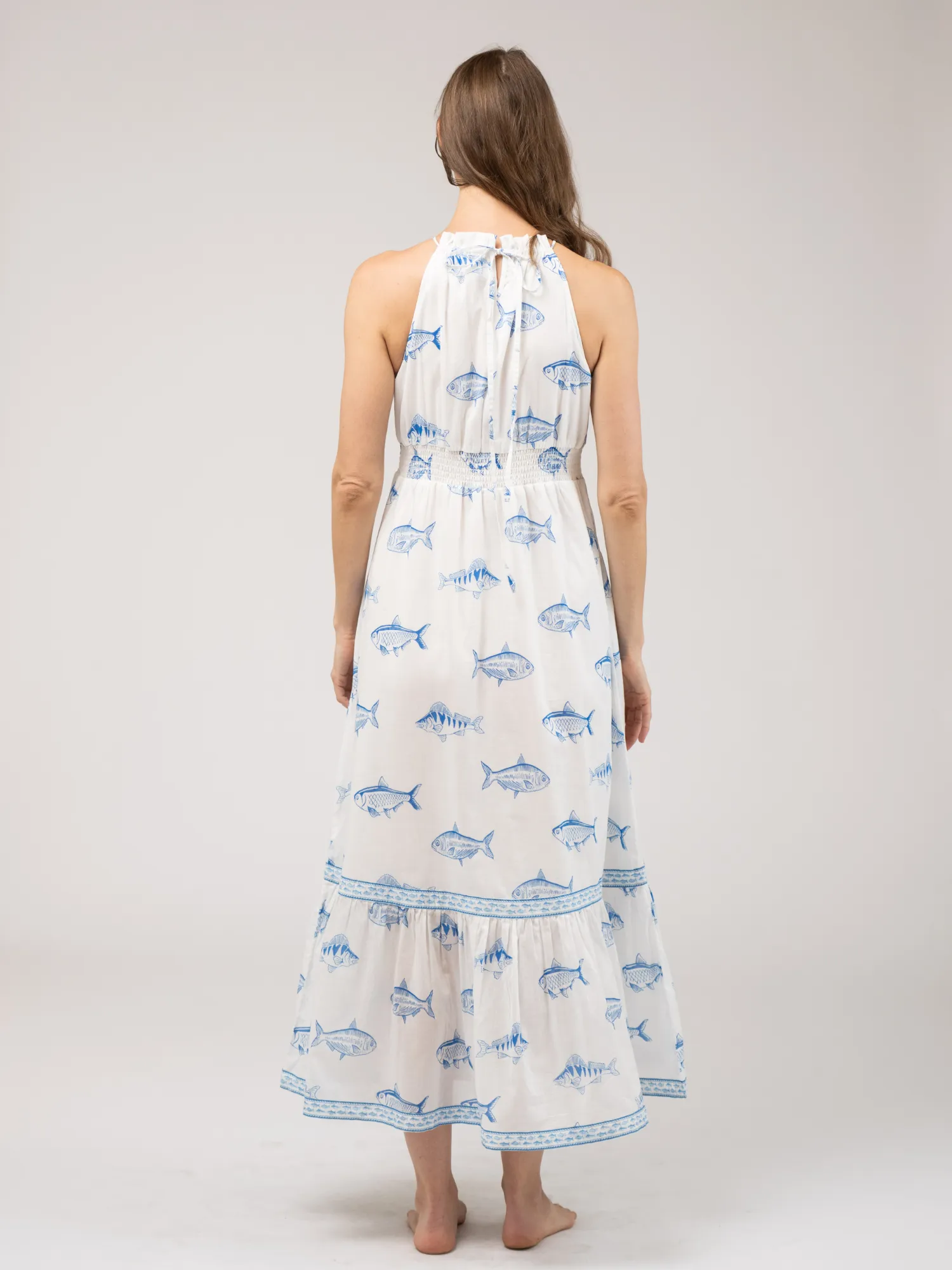 The Jenna Dress | White Fish sold by Beau & Ro product image thumbnail 3