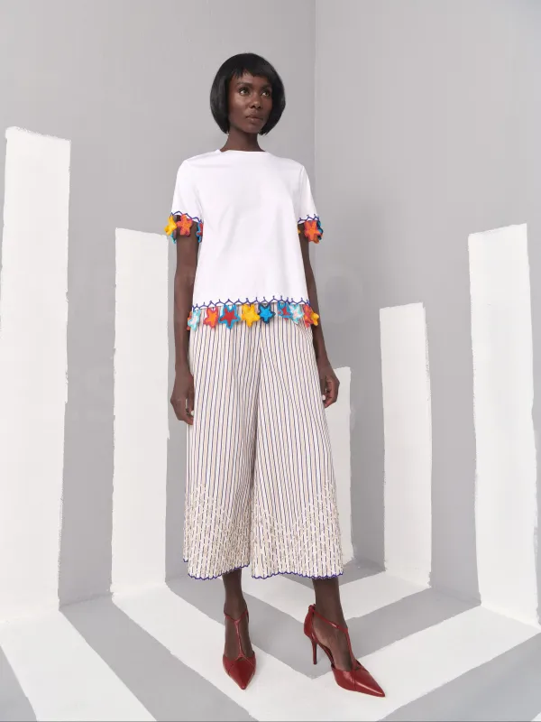 Tais Top in White made by Beau & Ro