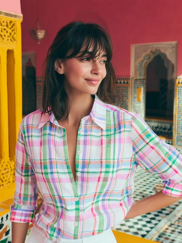 Multi Colored Check Shirt made by Beau & Ro
