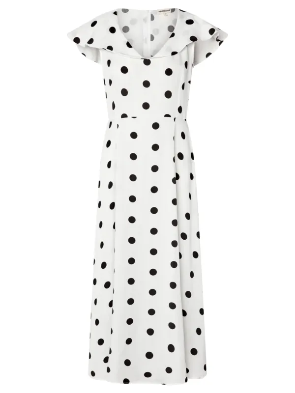 Fox Polka Dot Dress made by sonderhaus
