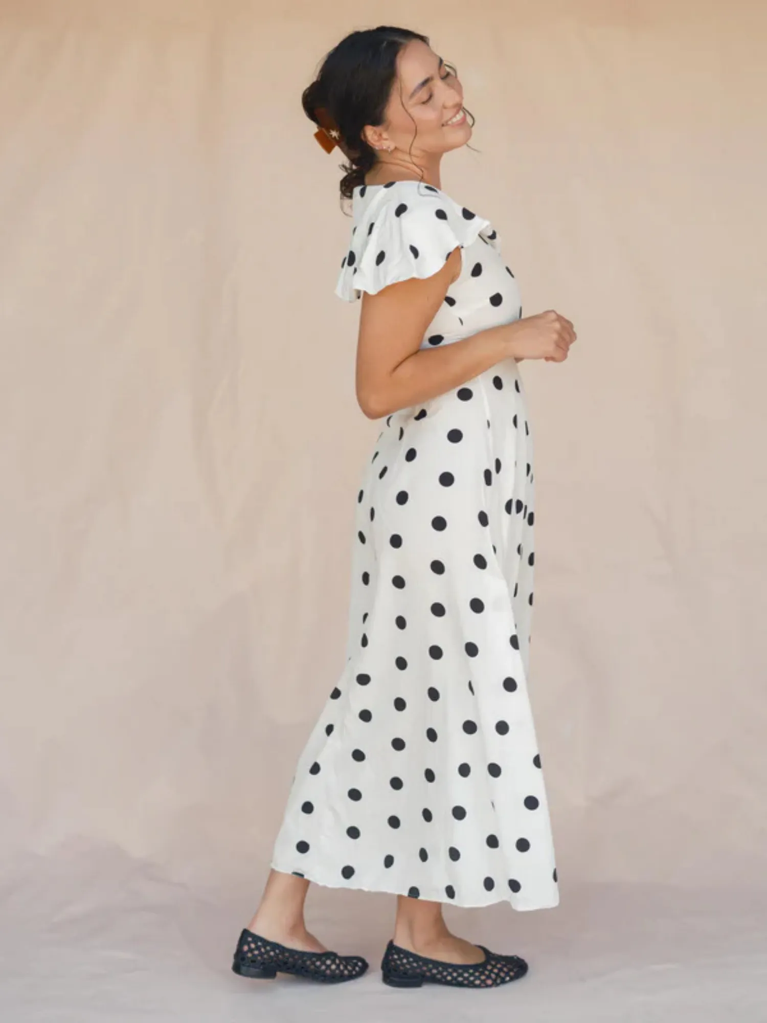 Fox Polka Dot Dress sold by Beau & Ro product image thumbnail 2