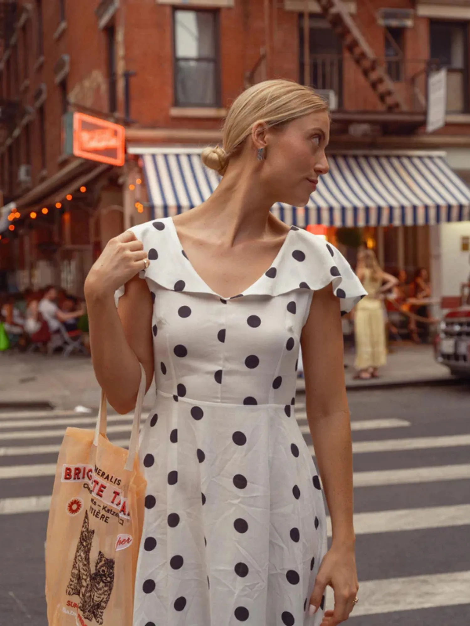 Fox Polka Dot Dress sold by Beau & Ro product image thumbnail 5
