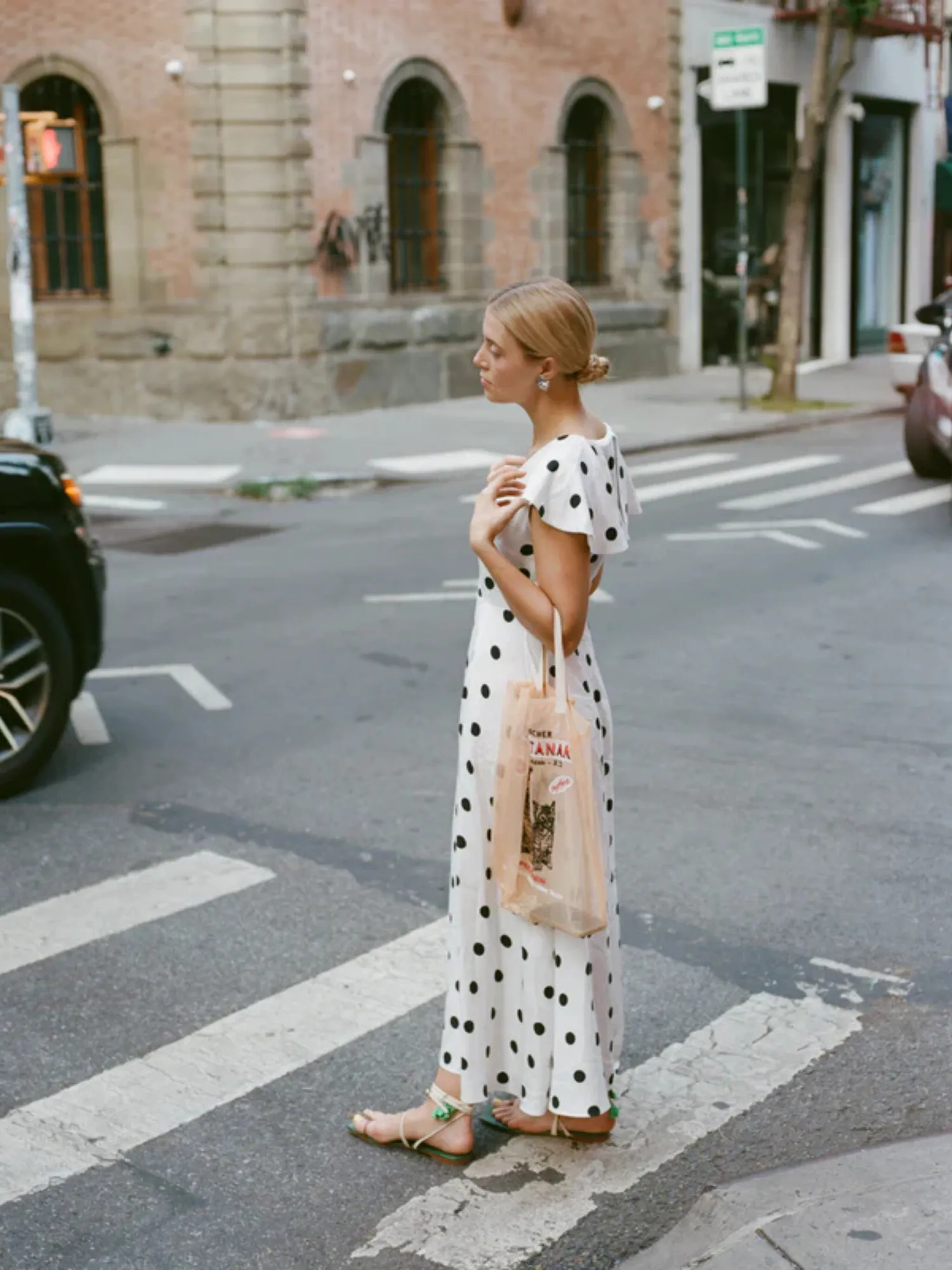 Fox Polka Dot Dress sold by Beau & Ro product image thumbnail 3