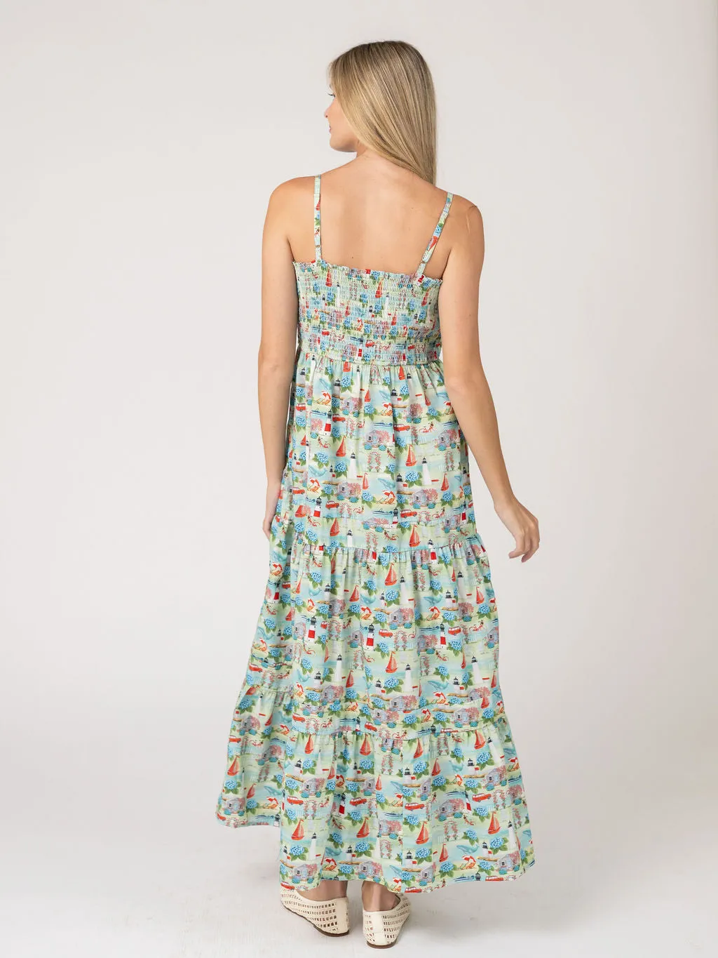 The Mallorca Maxi in Nantucket Print sold by Beau & Ro product image thumbnail 4
