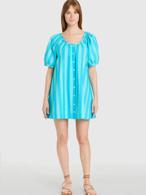 Day Dress in Surf Stripes made by Beau & Ro