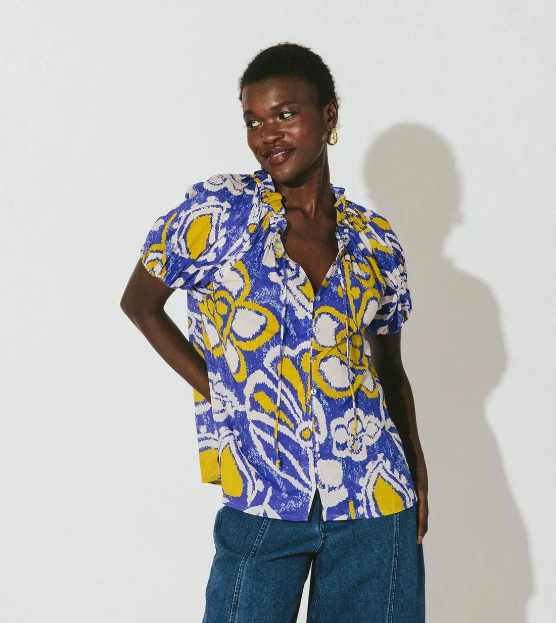 Nell Blouse Azores sold by Beau & Ro product image thumbnail 5