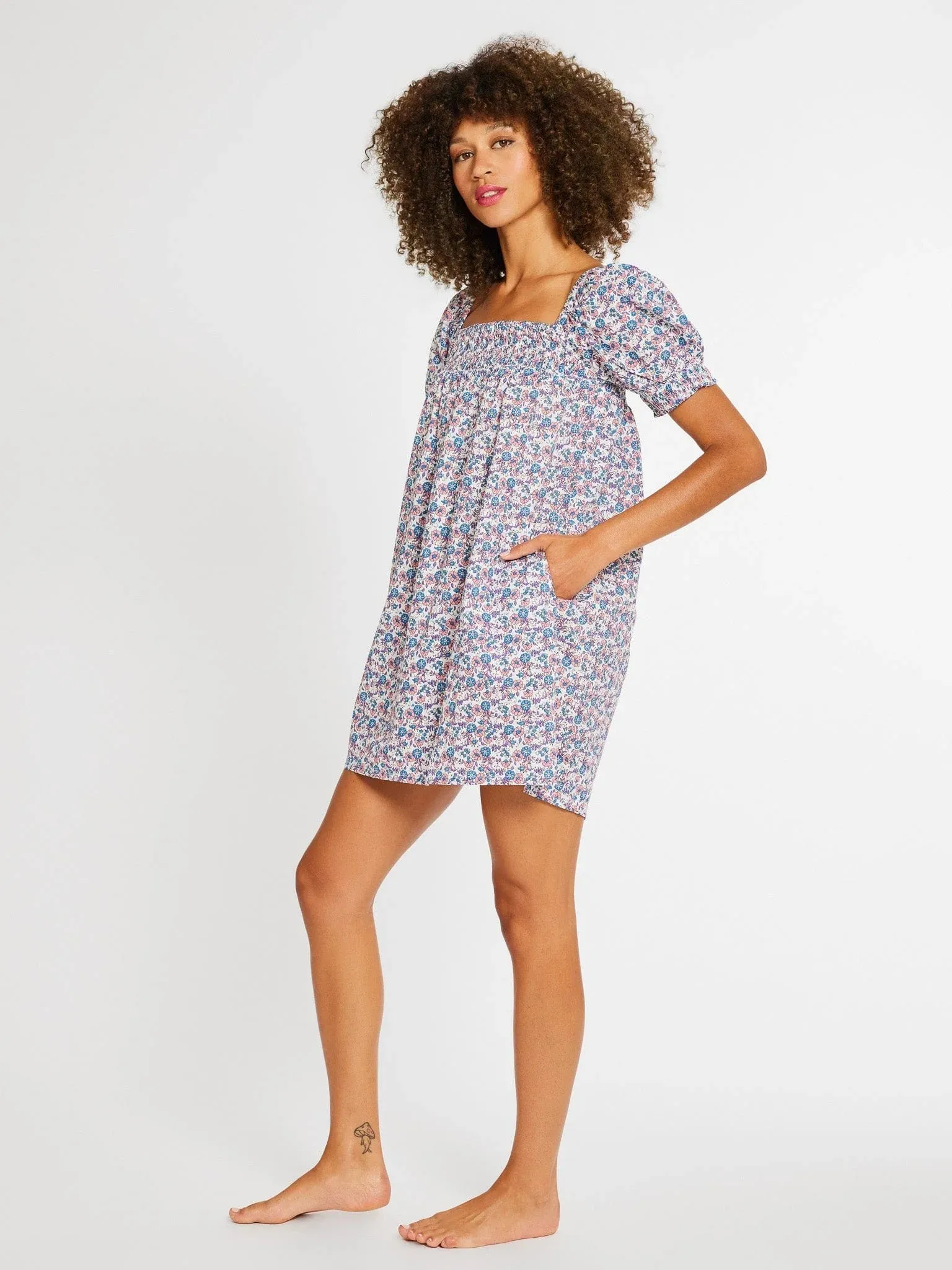 Jane Dress in Bluebell sold by Beau & Ro product image thumbnail 2