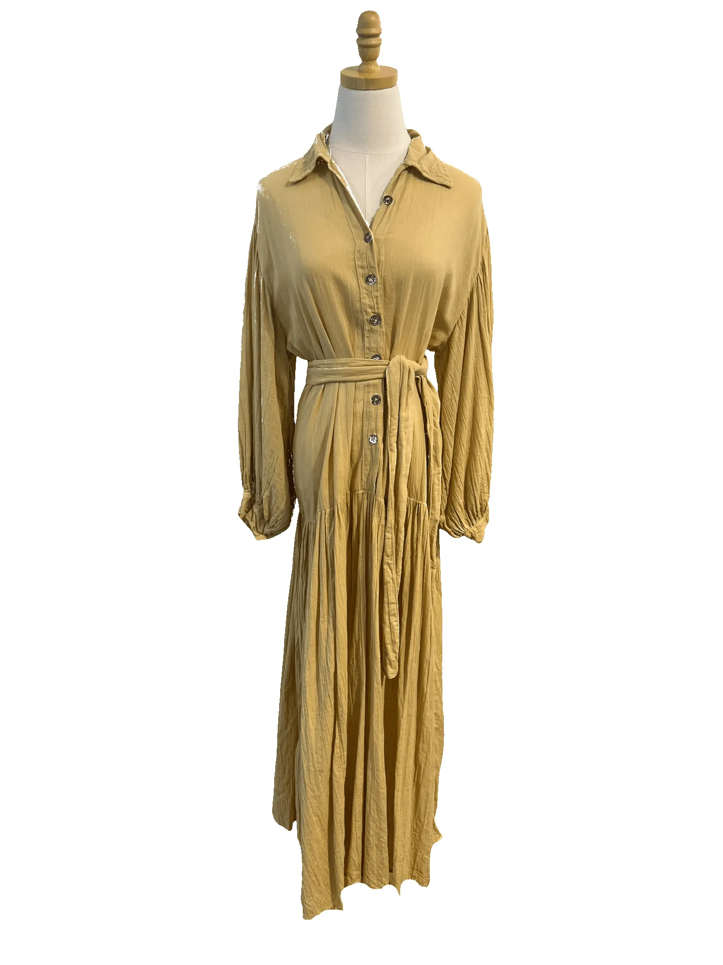 Fortress Maxi Dress in Olive sold by Beau & Ro product image thumbnail 2
