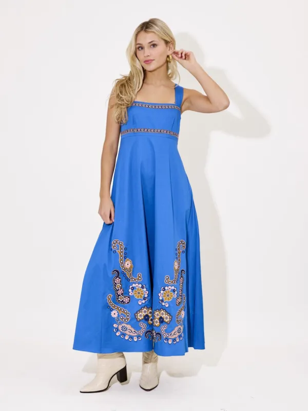 Maria Dress in Denim sold by Beau & Ro