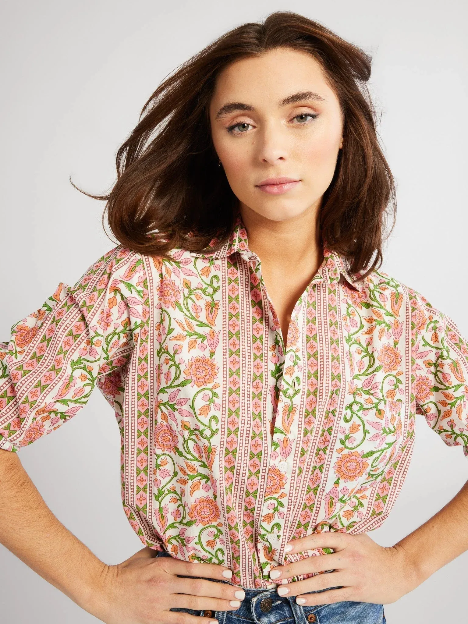 Sofia Top in Avignon Floral sold by Beau & Ro product image thumbnail 2