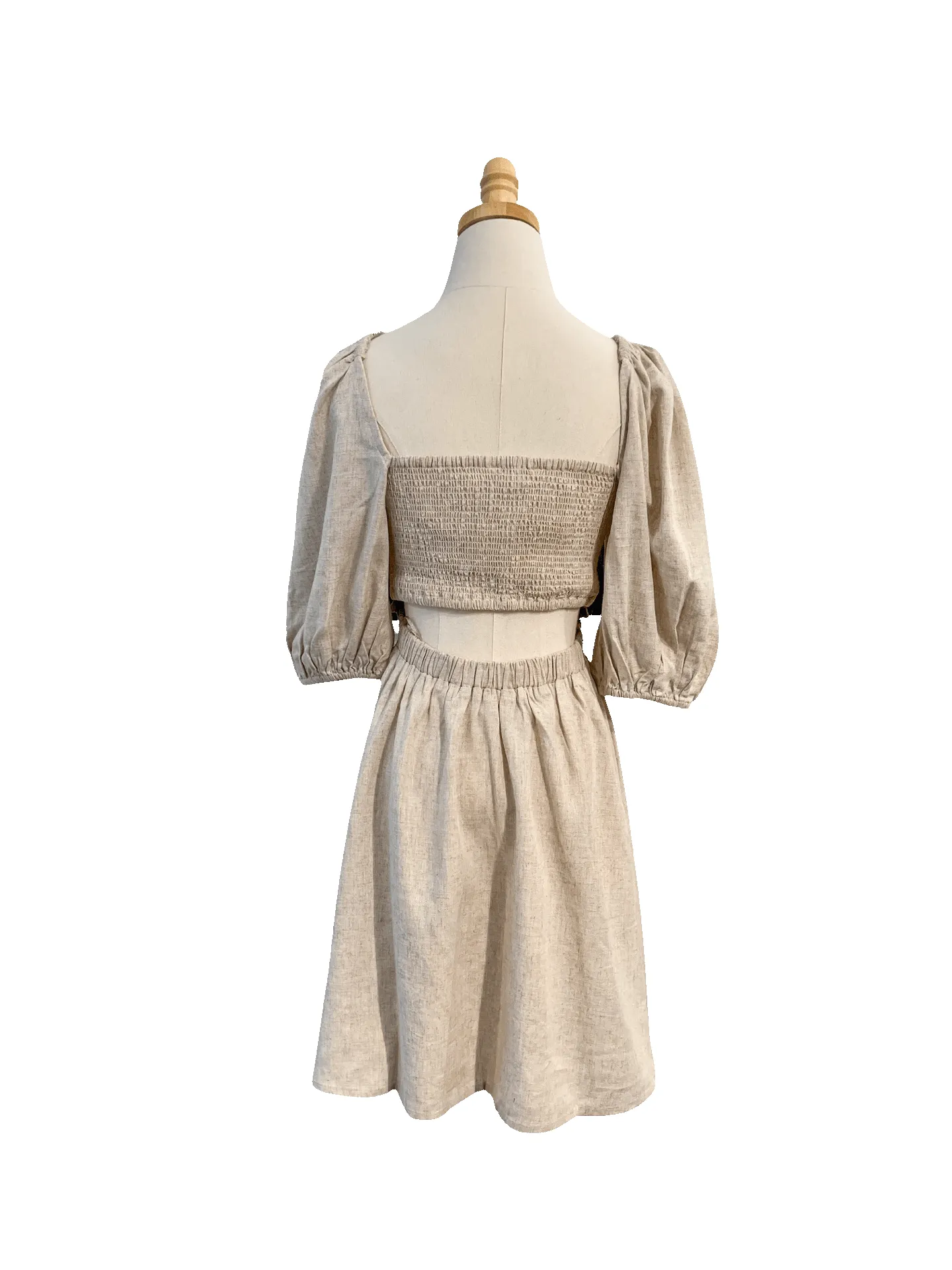 Embroidered Mini Dress sold by Beau & Ro product image thumbnail 3