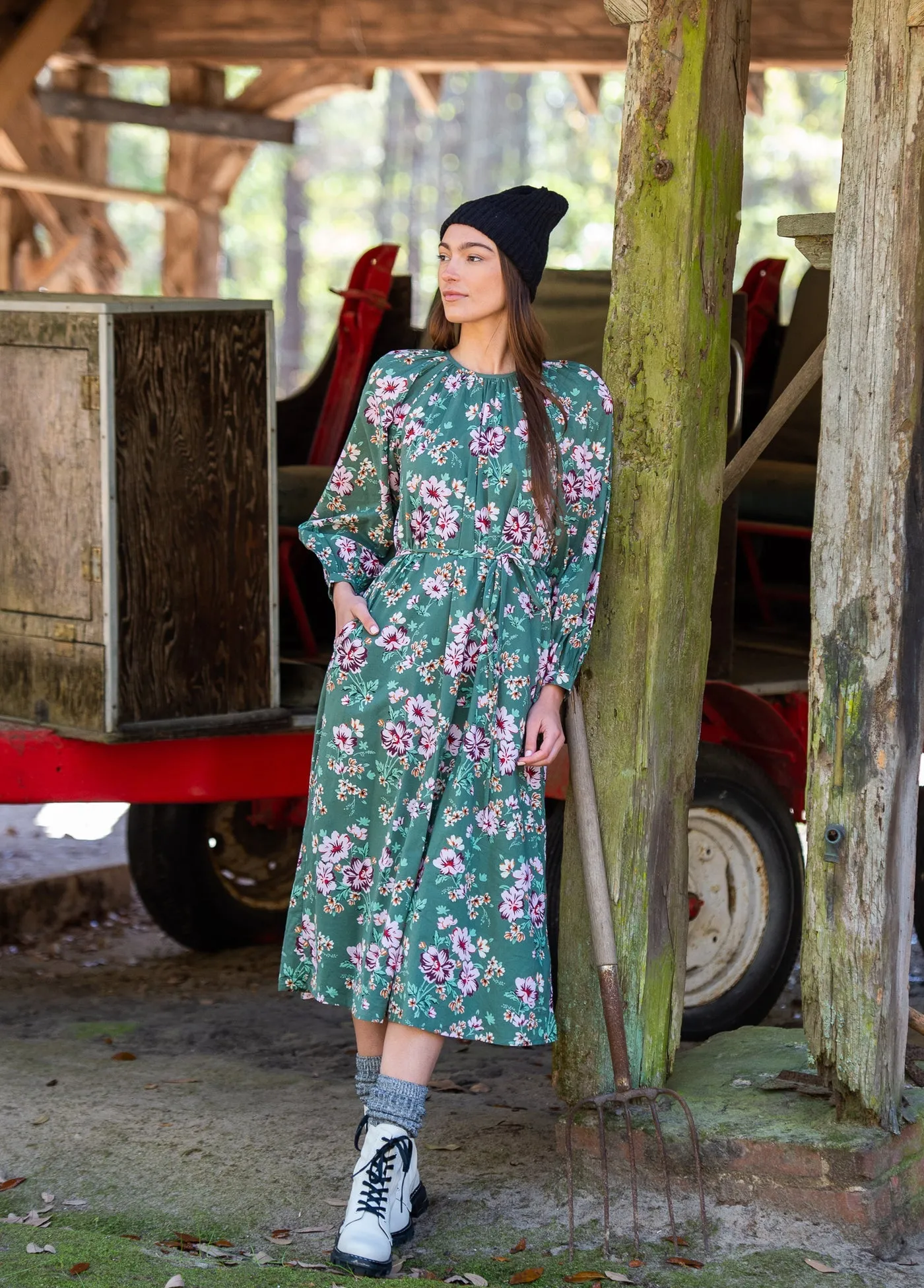 Evelyn Dress in Apres Floral sold by Beau & Ro product image thumbnail 3