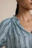 Shellax Top in Blue Coral sold by Beau & Ro