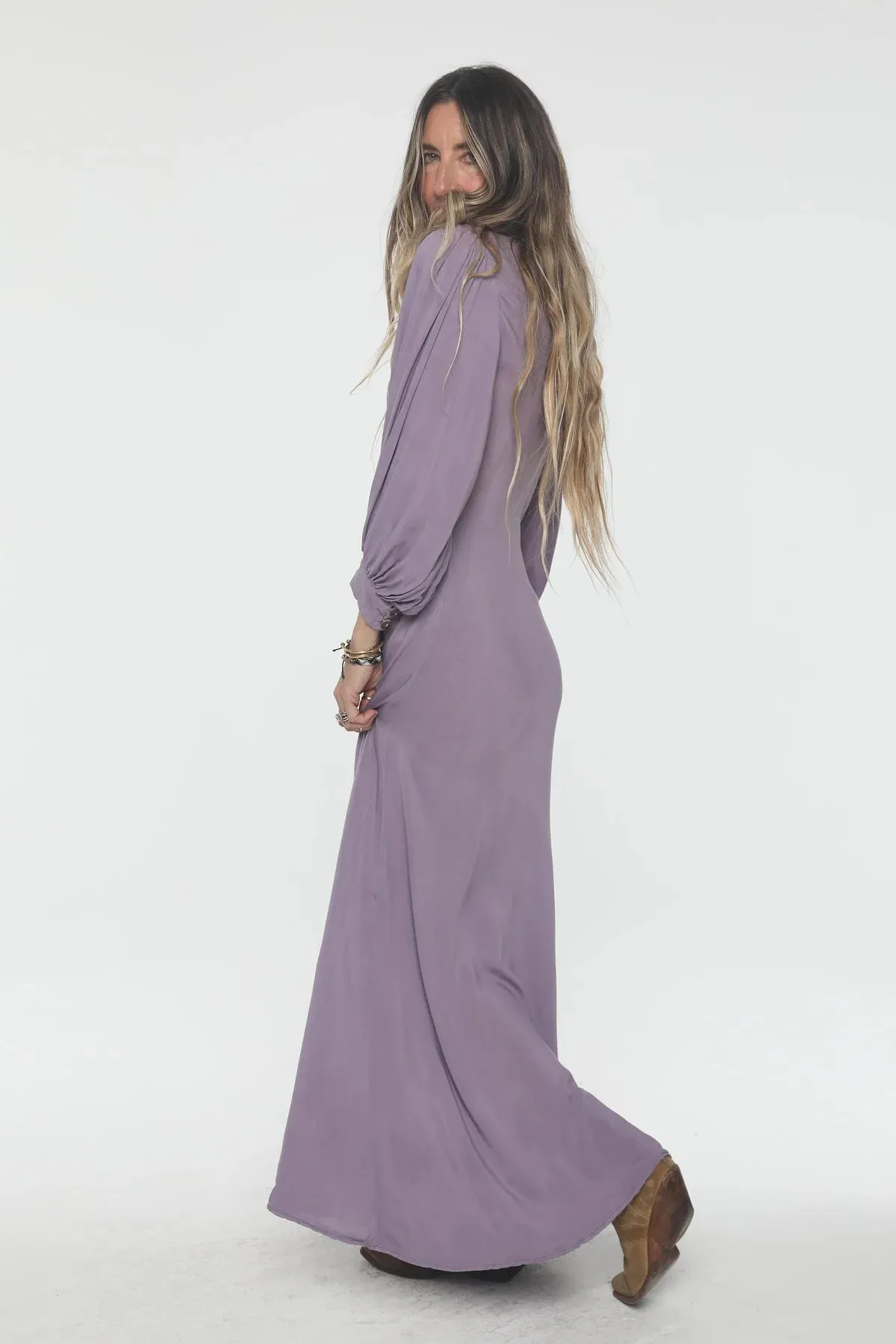 Rio Saloon Maxi Dress in Rio Storm sold by Beau & Ro product image thumbnail 4