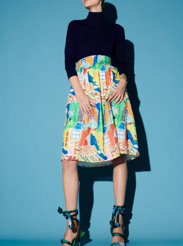 Angela Skirt in Cocina Dia sold by Beau & Ro