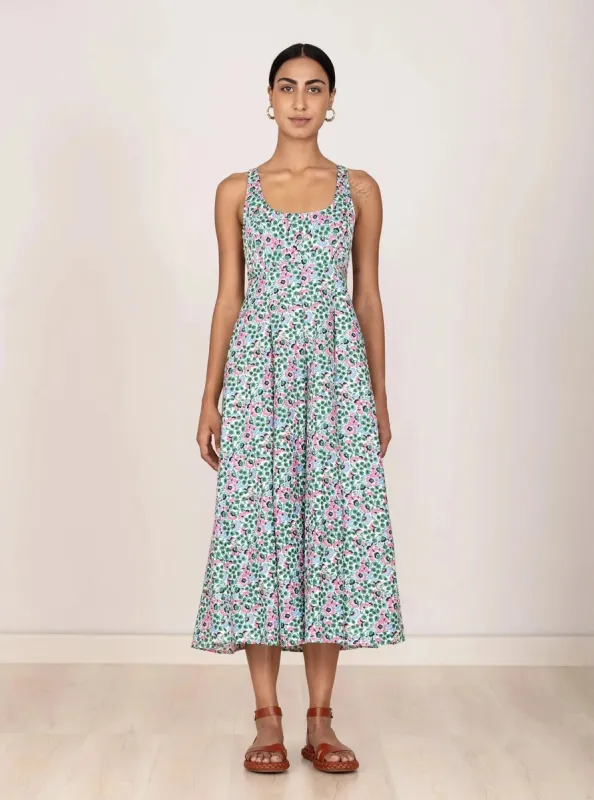 Bianca Dress in Strawberry Cream sold by Beau & Ro