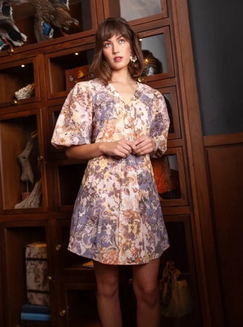 Marie Dress in August Bloom sold by Beau & Ro