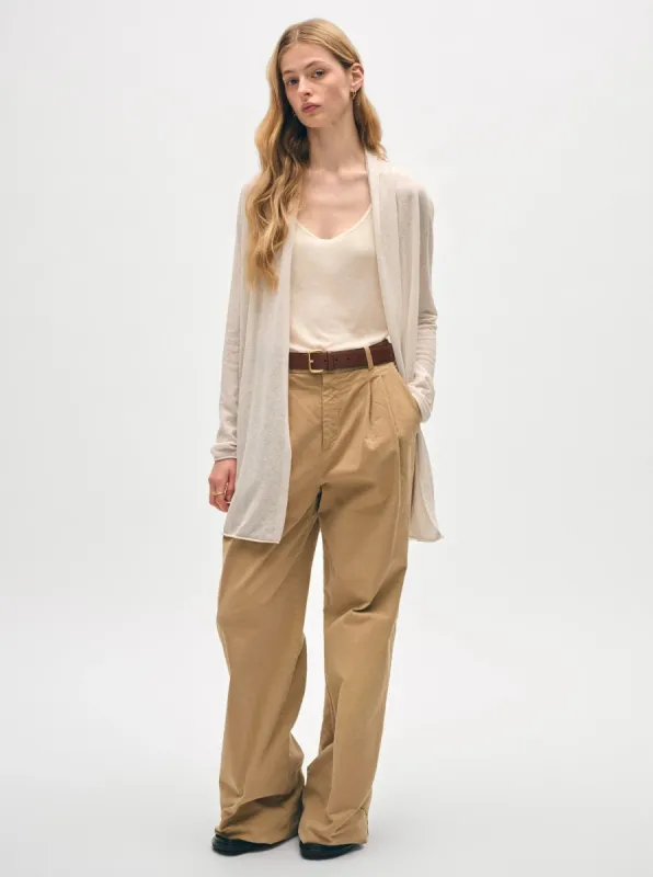 Calico Linen Gauze Trapeze Cardigan sold by Beau & Ro