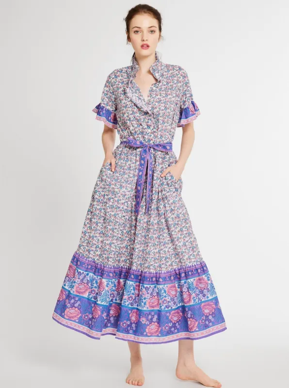 Victoria Dress in Bluebell sold by Beau & Ro