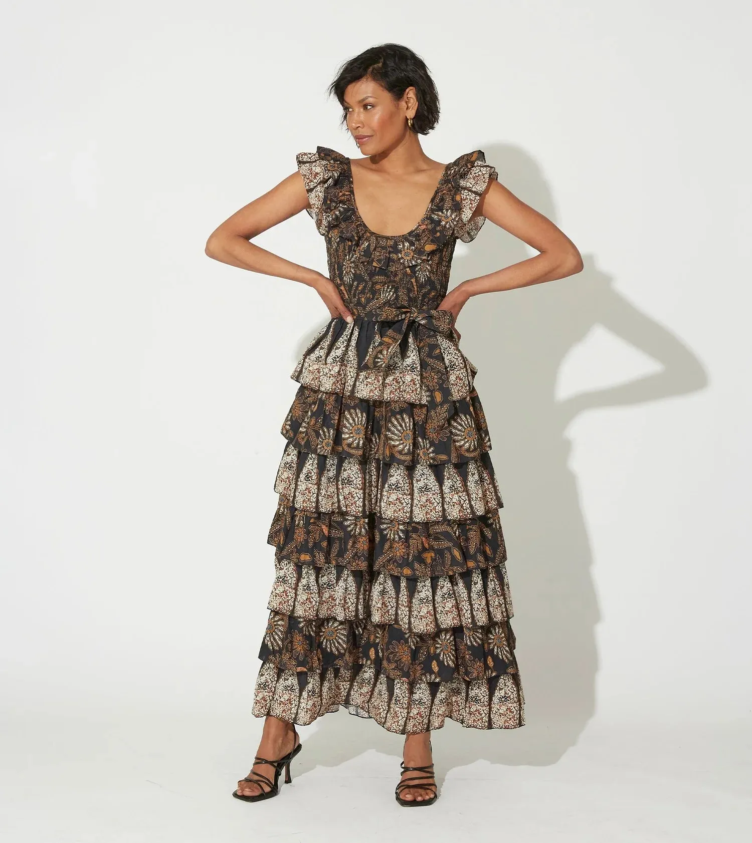 Athena Ankle Dress in Magnolia sold by Beau & Ro product image thumbnail 2