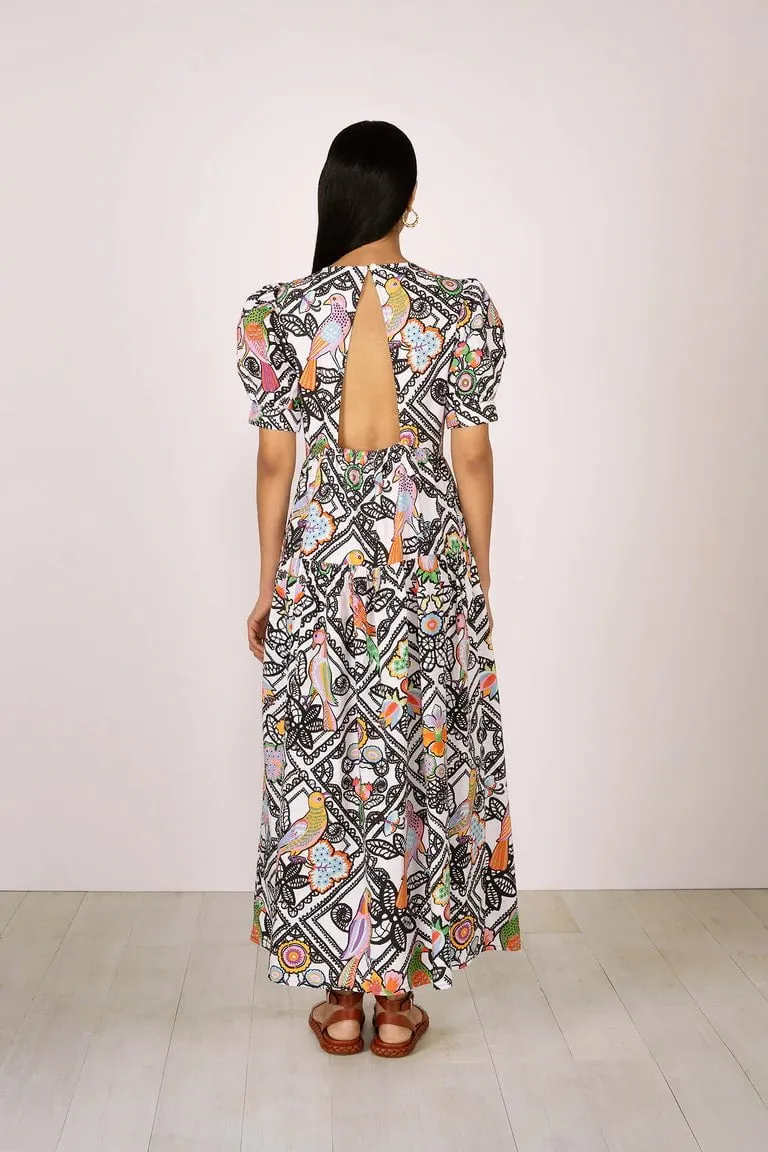 Jana Dress in Folk Lace Black sold by Beau & Ro product image thumbnail 3