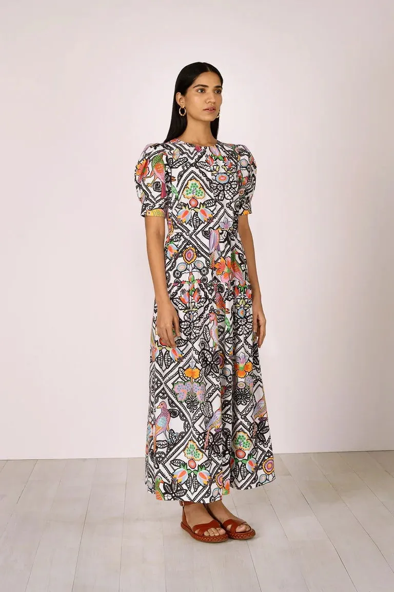 Jana Dress in Folk Lace Black sold by Beau & Ro product image thumbnail 5