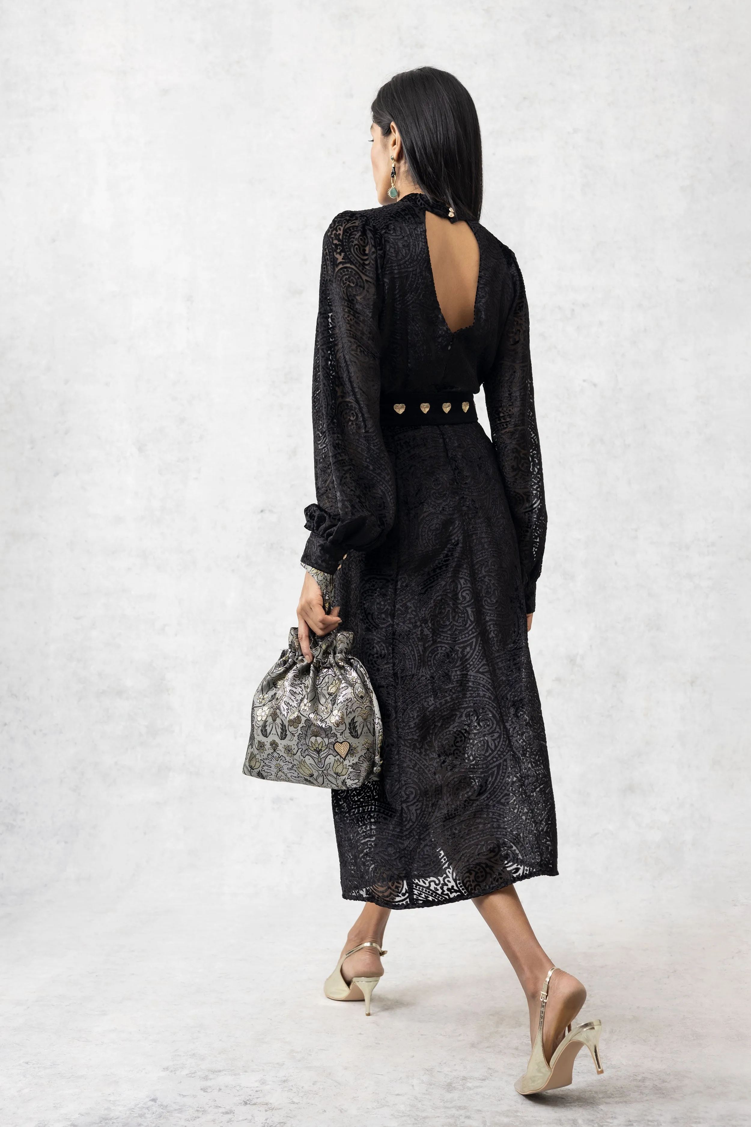 Tiffany Dress in Black sold by Beau & Ro product image thumbnail 2