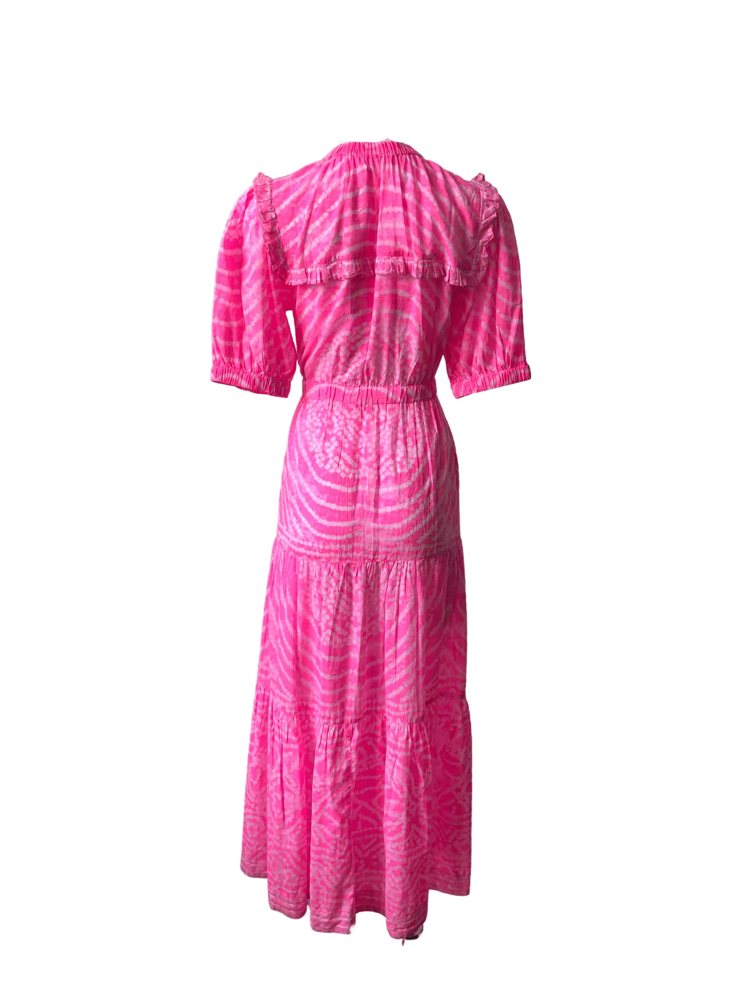 Pacific Maxi Dress in Bandini Pink sold by Beau & Ro product image thumbnail 3