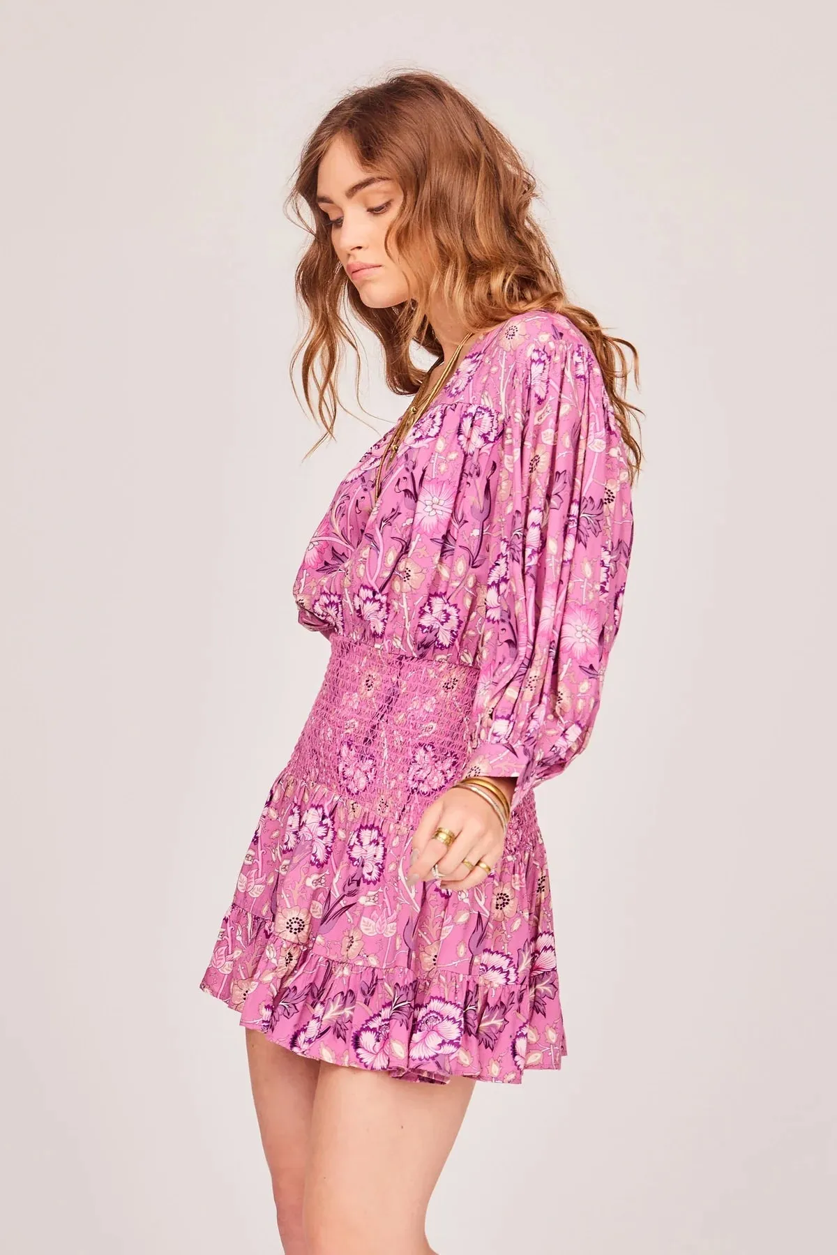 Baroque Graces Mini Dress in Ceris sold by Beau & Ro product image thumbnail 2