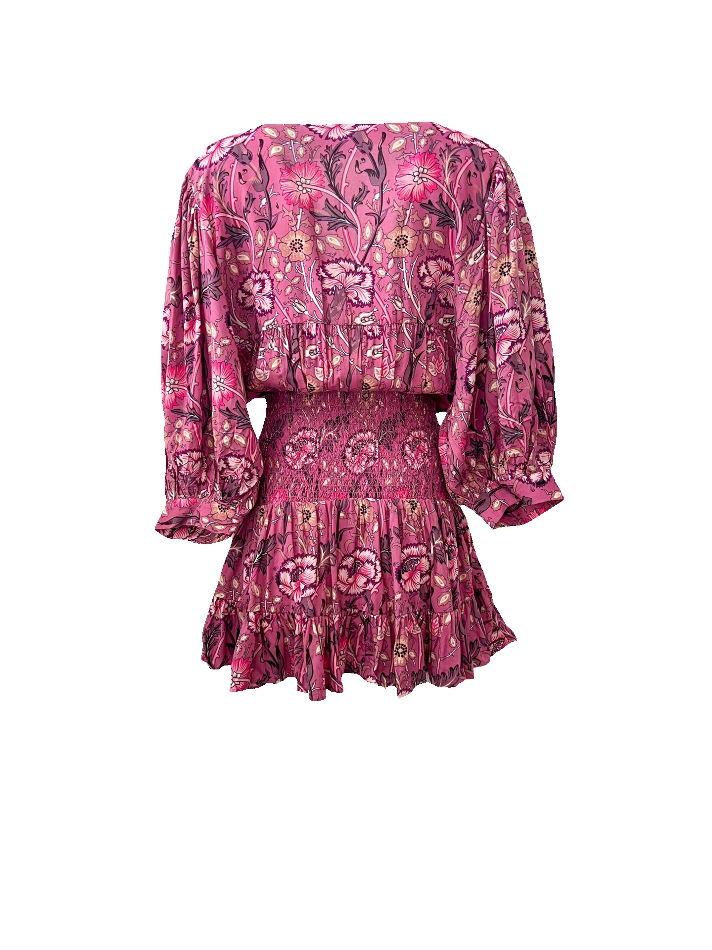 Baroque Graces Mini Dress in Ceris sold by Beau & Ro product image thumbnail 5