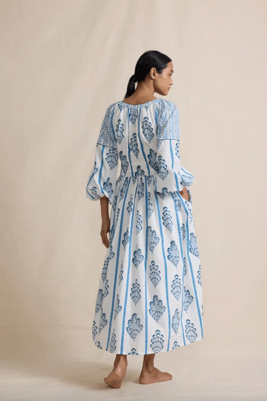 Mishell My Belle Dress in Sea Drift sold by Beau & Ro product image thumbnail 2