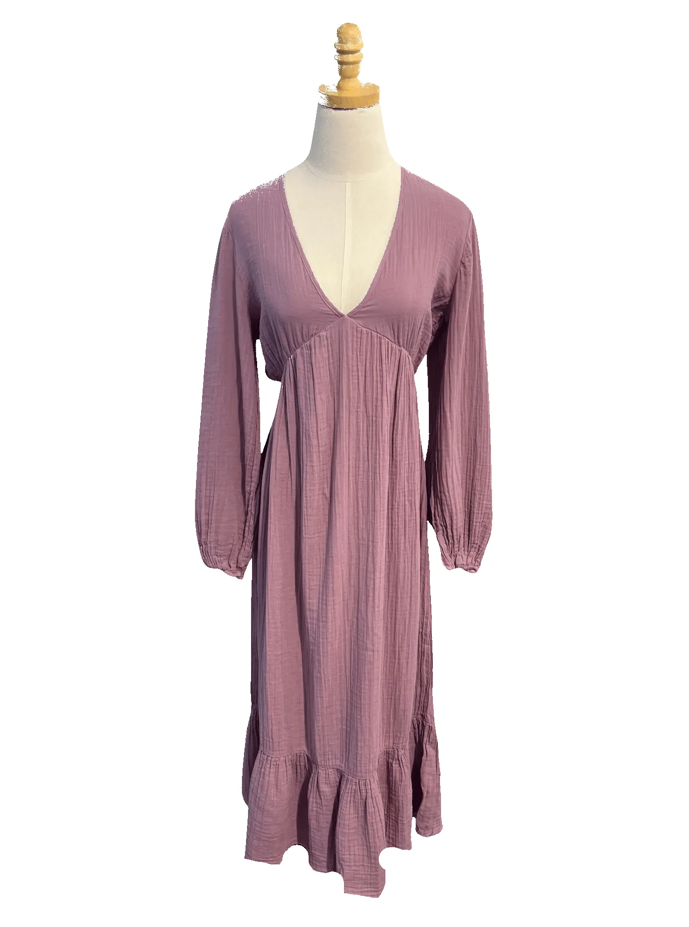 Isla Dress in Sea Fog sold by Beau & Ro product image thumbnail 3