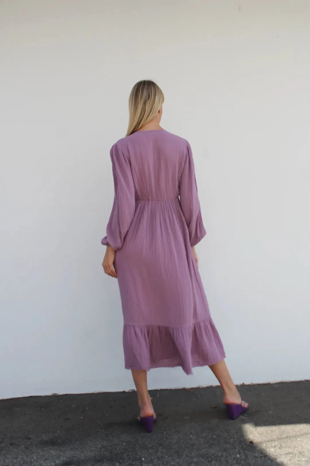 Isla Dress in Sea Fog sold by Beau & Ro product image thumbnail 2