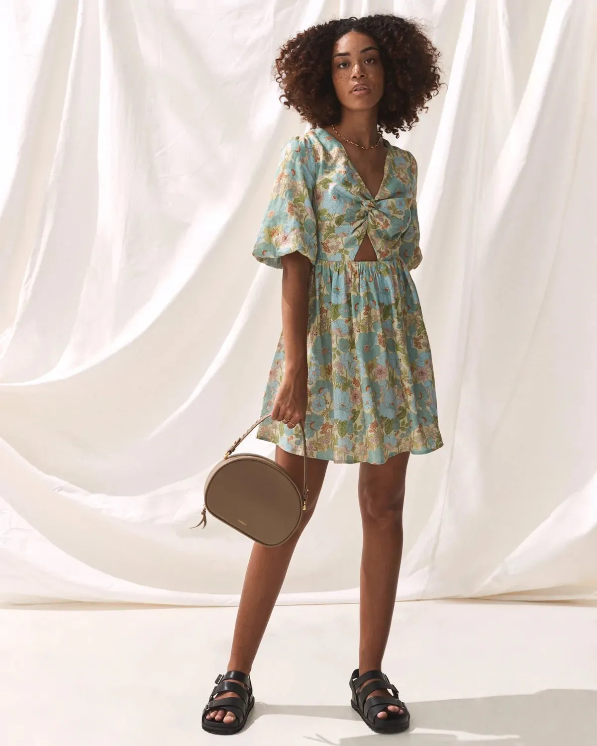 The Bria Dress in Sadie Floral sold by Beau & Ro product image thumbnail 3