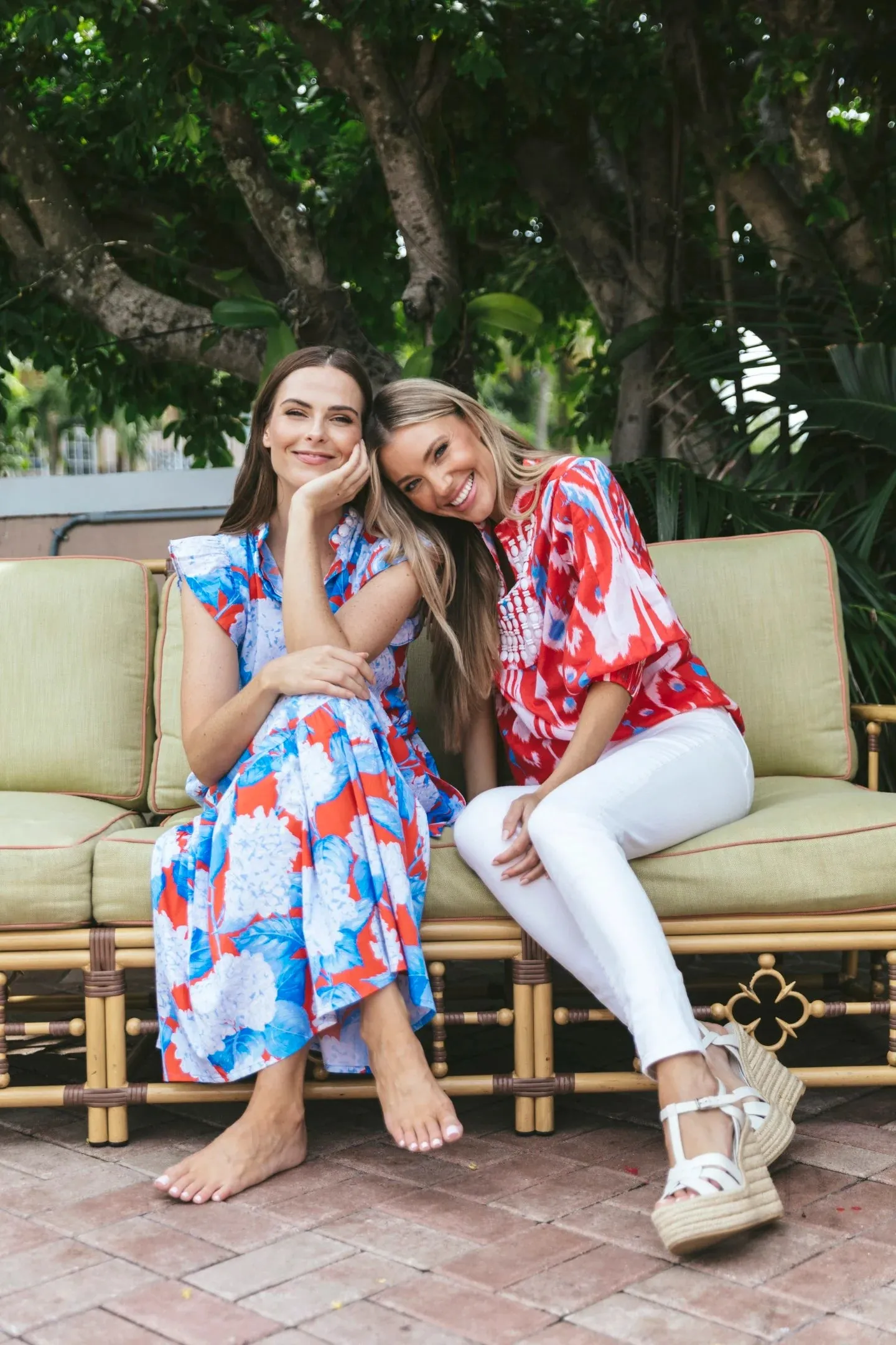 Olive Tunic in Firecracker Ikat sold by Beau & Ro product image thumbnail 4