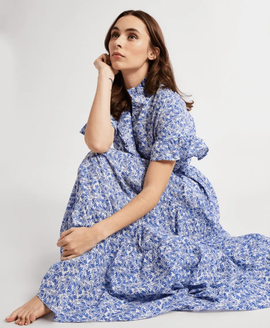 Victoria Dress in Condesa Floral sold by Beau & Ro product image thumbnail 4
