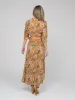 The Eloise Dress | Tan Fall Garden sold by Beau & Ro