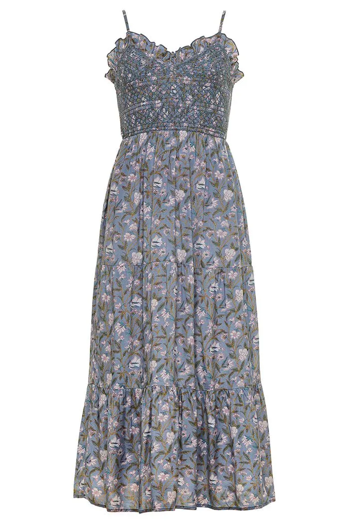 Willow Midi Dress in Dream Floral sold by Beau & Ro