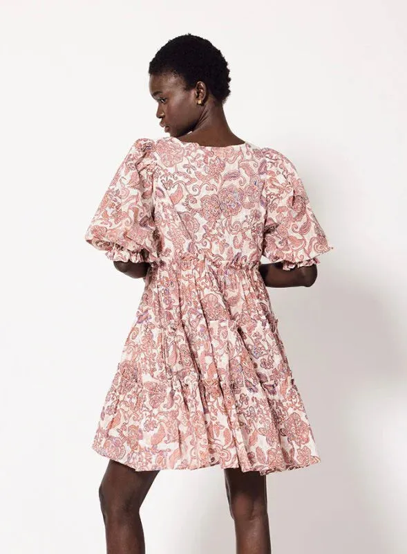 Lavinia Mini Dress in Amara Floral sold by Beau & Ro product image thumbnail 2
