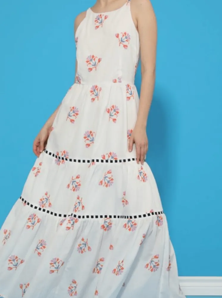 Sagitario Dress in White sold by Beau & Ro