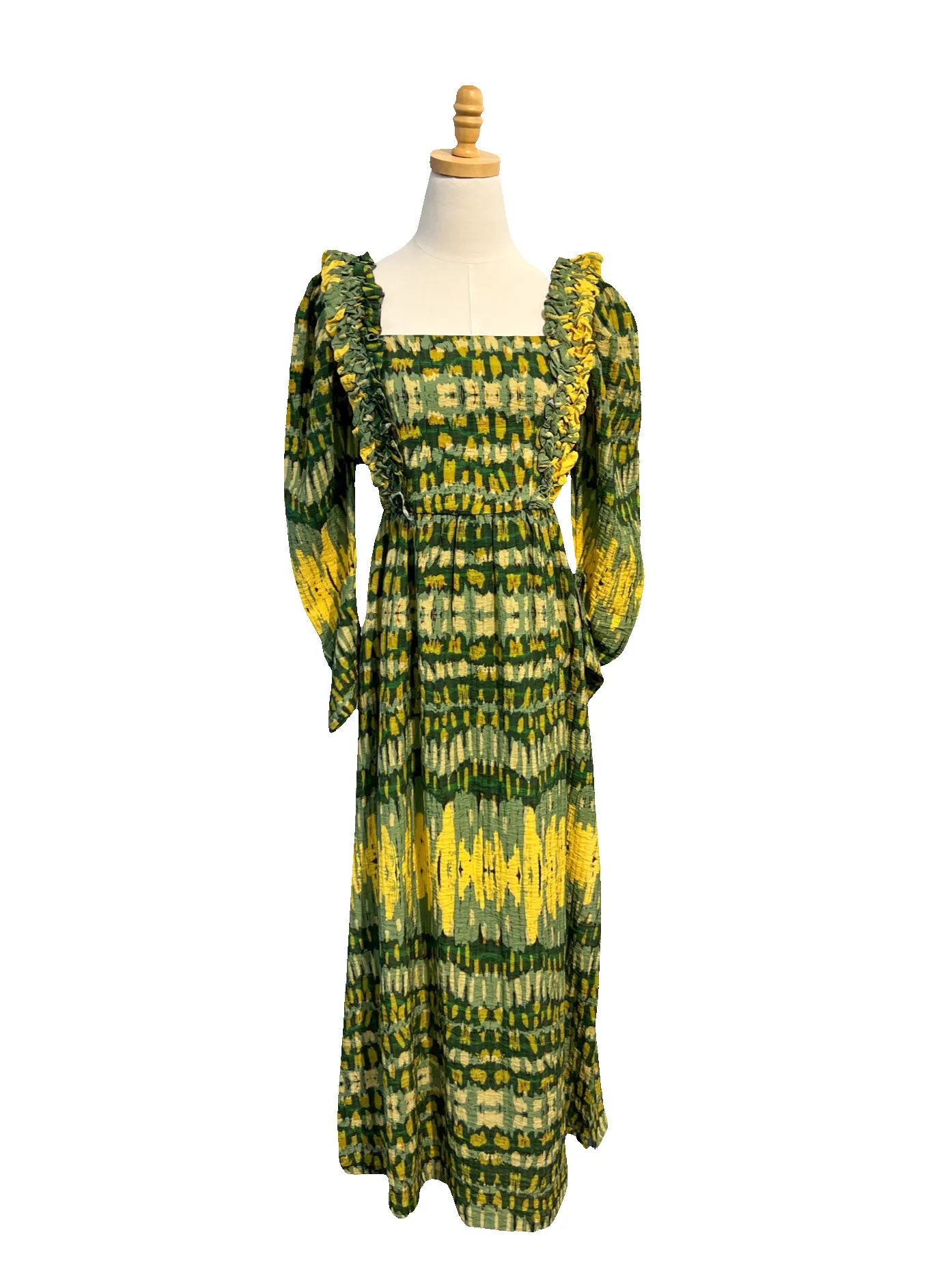 Irina Green Dress sold by Beau & Ro product image thumbnail 3