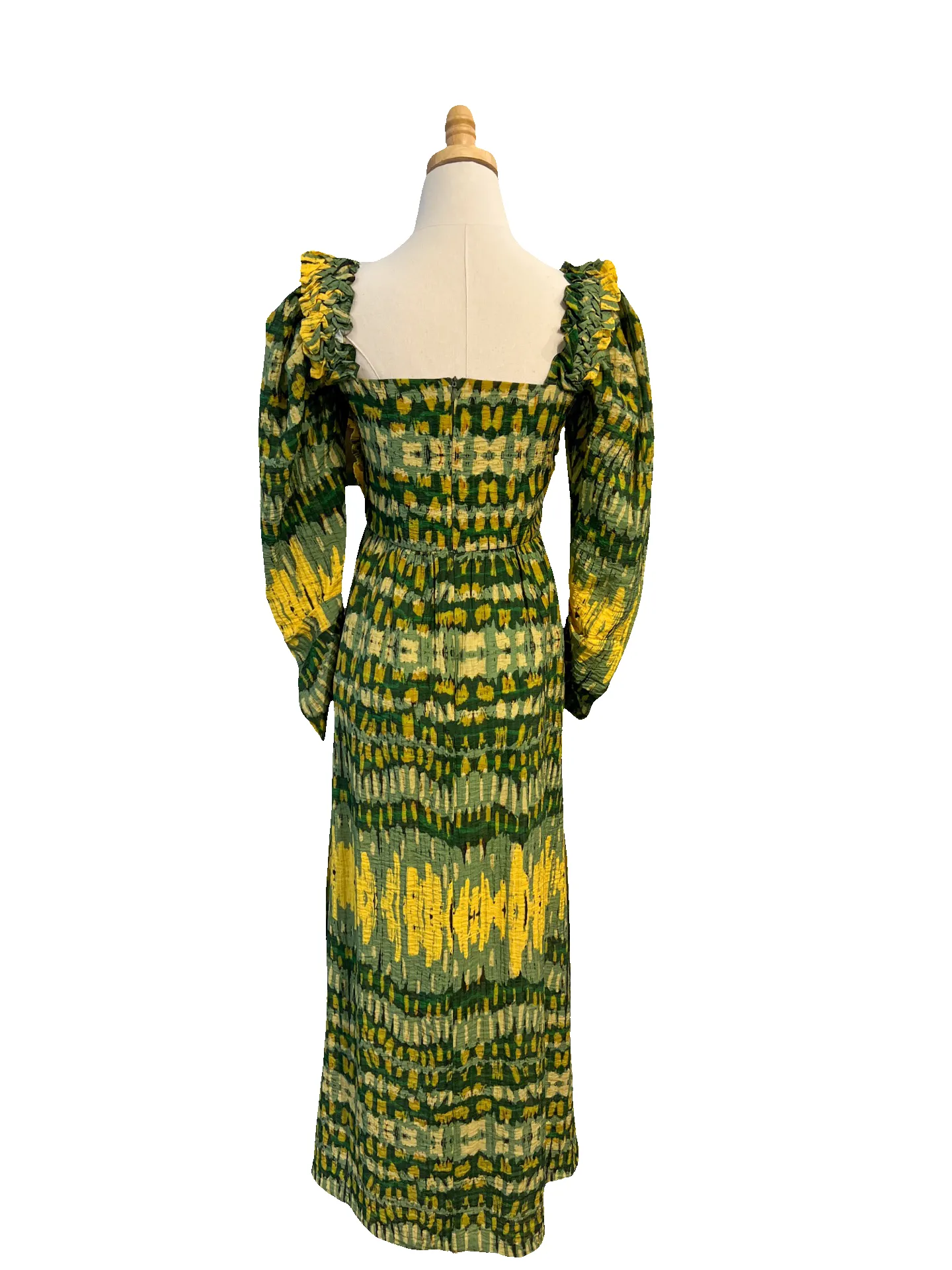 Irina Green Dress sold by Beau & Ro product image thumbnail 4